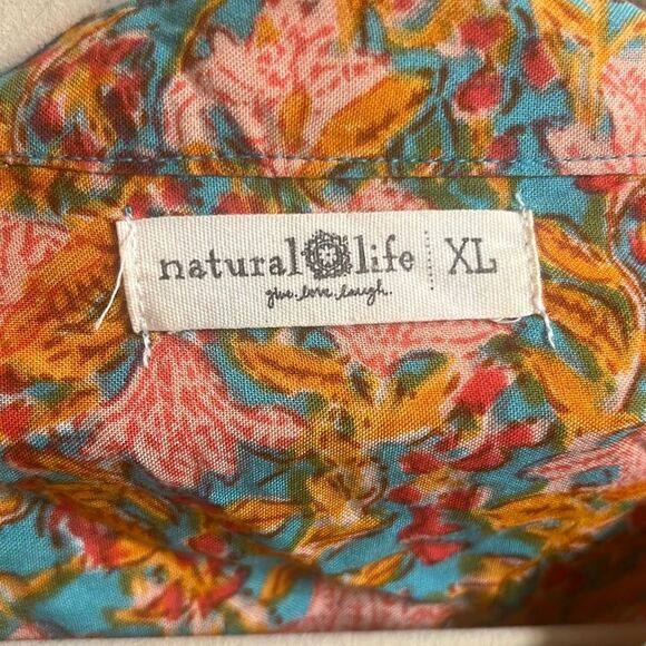✨Natural Life Dara V-Neck Mini Sz XL Dress✨ - Picture 9 of 11